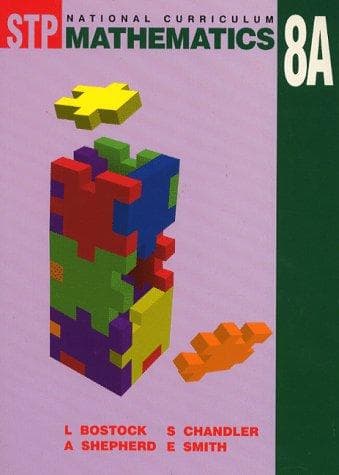 Tapa de STP National Curriculum mathematics 8A