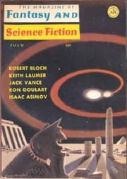 Tapa de The Magazine of Fantasy and Science Fiction, July 1966 (Volume 31, No. 1)