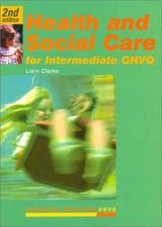Tapa de Health and Social Care for Intermediate Gnvq (Stanley Thornes GNVQ)