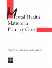 Tapa de Mental health matters in primary care