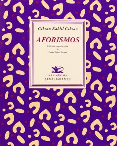 Tapa de Aforismos