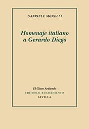 Tapa de Homenaje italiano a Gerardo Diego