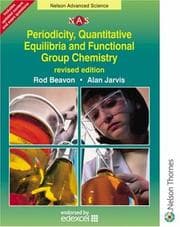 Tapa de Periodicity, quantitative equilibria and functional group chemistry