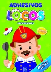 Tapa de Adhesivos locos. Profesiones