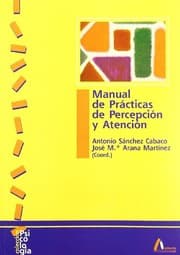 Tapa de Manual de prácticas de percepción y atención