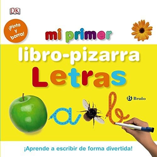 Tapa de Mi primer libro-pizarra. Letras