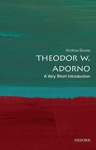 Tapa de Theodor Adorno