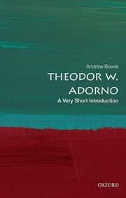 Tapa de Theodor Adorno