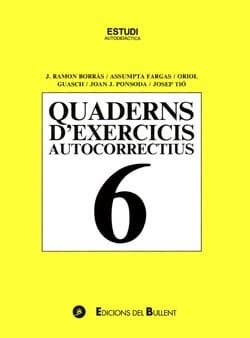 Tapa de Quadern d'exercicis autocorrectius 6