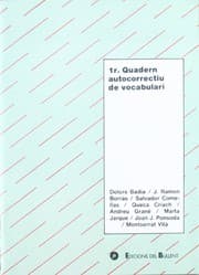 Tapa de 1r Quadern autocorrectiu de vocabulari