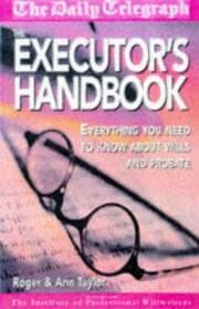 Tapa de The Executor's Handbook