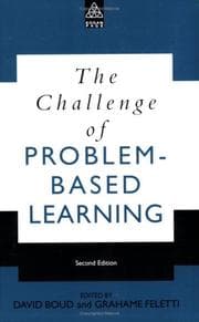 Tapa de The Challenge of Problem Based Learning