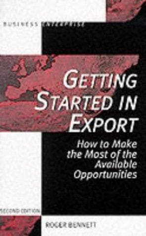 Tapa de Getting Started in Export (Business Enterprise)