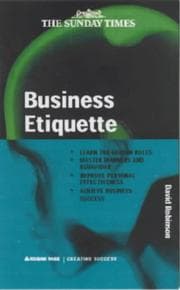 Tapa de Business Etiquette (Creating Success)