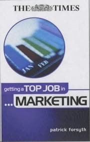 Tapa de Getting a Top Job in Marketing ("Times" Getting a Top Job)