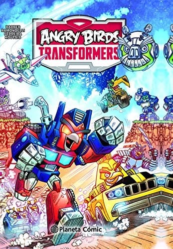 Tapa de Angry Birds Transformers nº 01/02