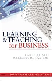 Tapa de Learning and Teaching for Business