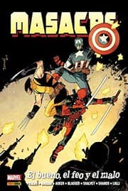 Tapa de Marvel omnibus masacre de gerry duggan. el bueno, el feo y el malo