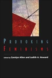 Tapa de Provoking feminisms