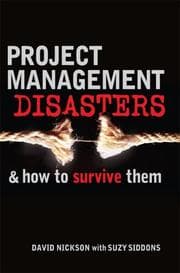 Tapa de Project management disasters and how to survive them