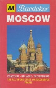 Tapa de Baedeker Moscow