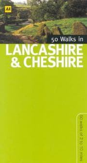 Tapa de 50 Walks in Lancashire and Cheshire (50 Walks)