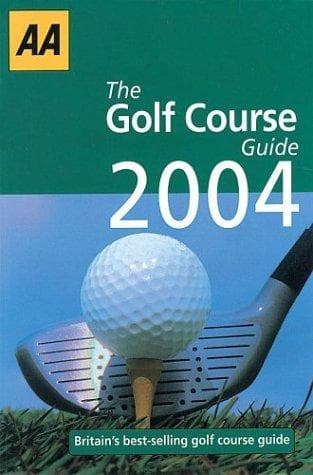 Tapa de AA the Golf Course Guide 2004