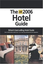 Tapa de The Hotel Guide 2006 (AA Hotel Guide)