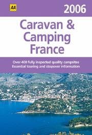 Tapa de AA Caravan and Camping France 2006 (Aa Lifestyle Guides S.)