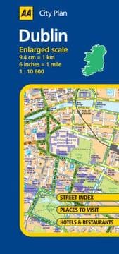 Tapa de AA City Plan Dublin (Aa Road Map)