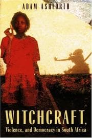 Tapa de Witchcraft, Violence, and Democracy in South Africa
