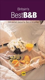 Tapa de Britain's Best B&B 2007 (Lifestyle Guides)