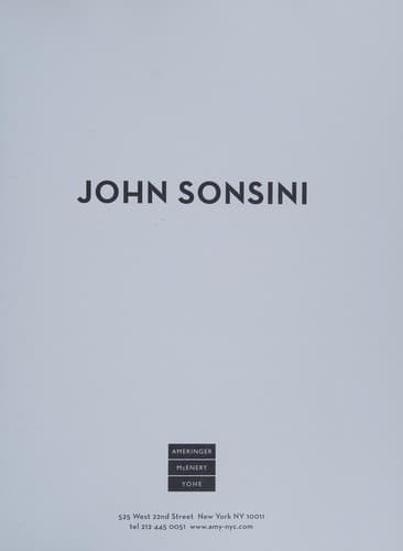 Tapa de John Sonsini