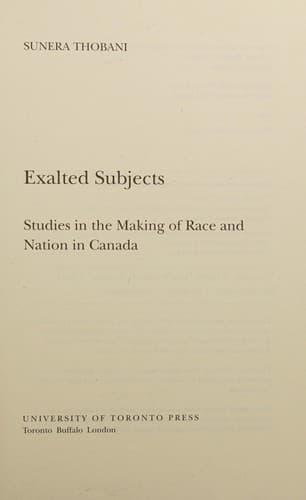 Tapa de Exalted subjects