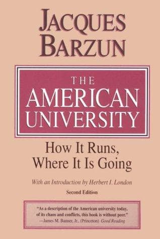 Tapa de The American university