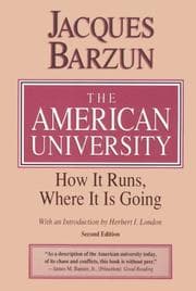 Tapa de The American university