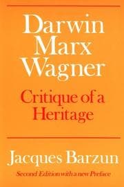 Tapa de Darwin, Marx, Wagner