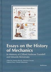 Tapa de Essays on the history of mechanics