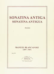 Tapa de Sonatina antiga
