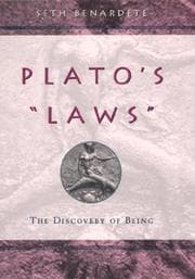 Tapa de Plato's "Laws"