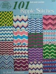 Tapa de 101 ripple stitches