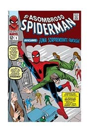 Tapa de Biblioteca marvel el asombroso spiderman 1. 1962-63