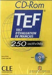 Tapa de Cd-rom tef 250 activites - test d'evaluation de francais