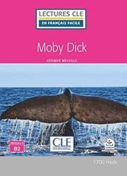 Tapa de Lectures CLE français facile Moby Dick niveau B2