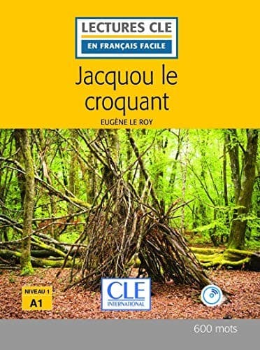 Tapa de Jacquou le croquant Lecture FLE + CD 2ème édition