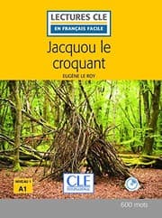 Tapa de Jacquou le croquant Lecture FLE + CD 2ème édition