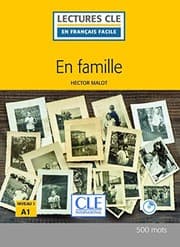 Tapa de En famille Lecture FLE + CD 2ème édition
