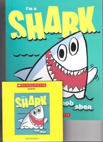 Tapa de I'm A Shark-Book and CD