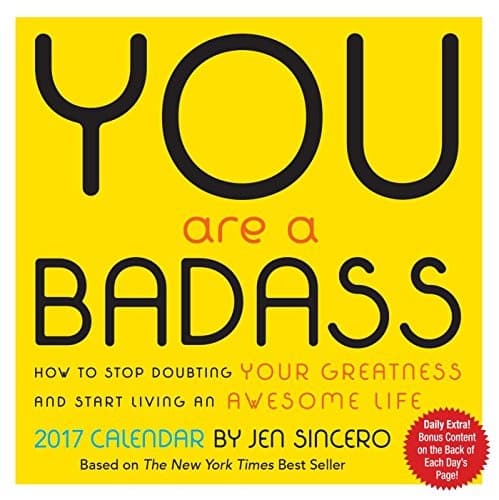 Tapa de You Are a Badass 2017 Day-to-Day Calendar