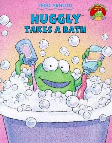 Tapa de Huggly Takes a Bath (Picture Books)